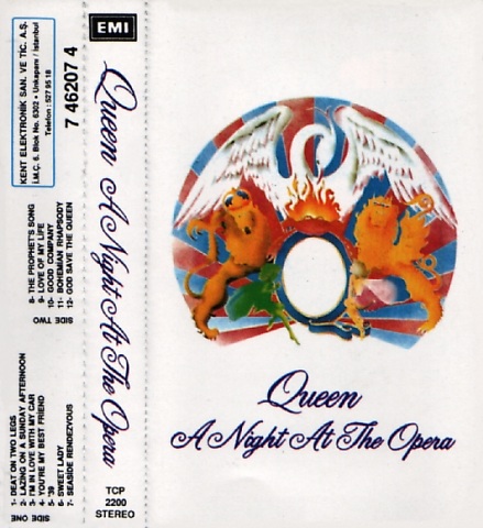 A Night At The Opera (Turkish Casette Issue)