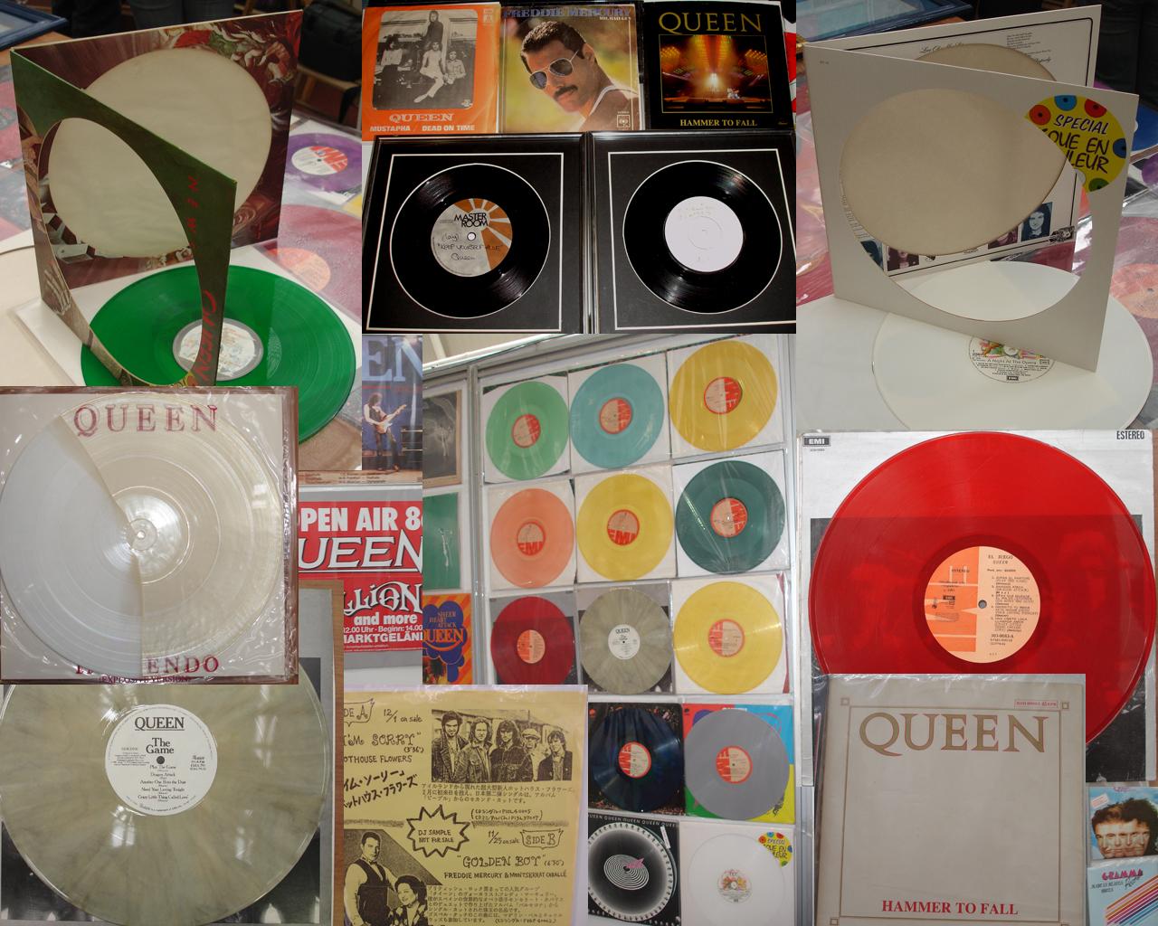 Extacts from Vinylmania 2008 Queen exhibition