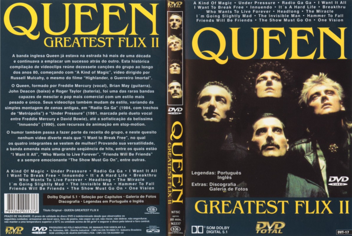 greatest flix 2 dvd(brazilian issue)