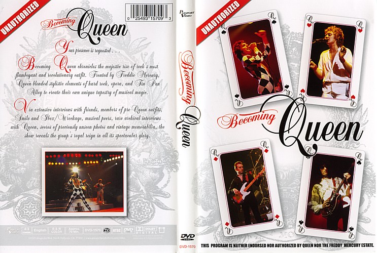BECOMING QUEEN DOCUMENTARY DVD