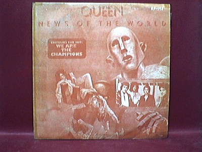Korean rare "news of the world" sleeve LP 12''