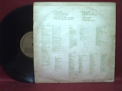 Korean rare "best of queen" sleeve LP 12'' back