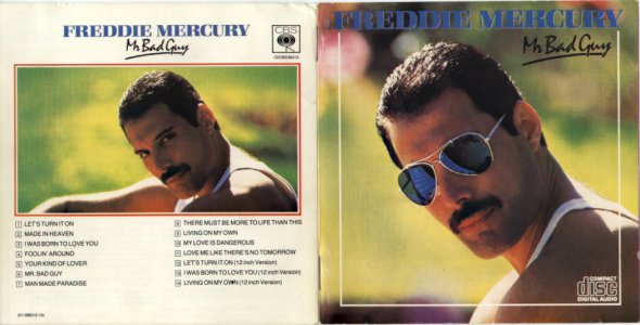 Mr Bad Guy sleeve.