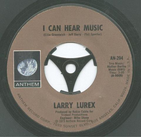 Rare Anthem edition of I Can Hear Music 1973