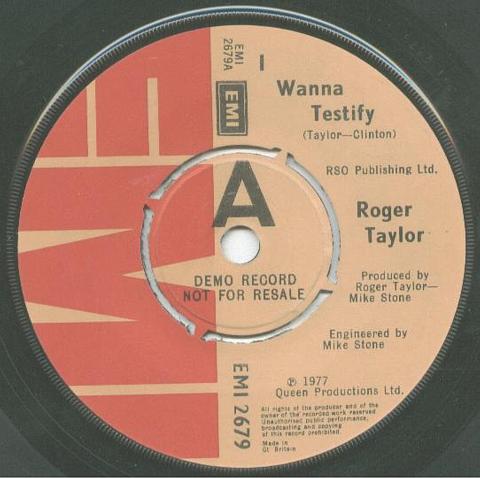 Roger's first solo single, never released on cd