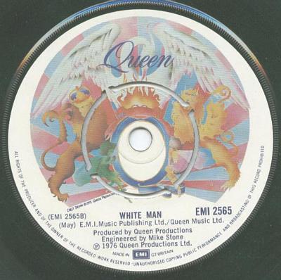 Original single Somebody To Love/White Man
