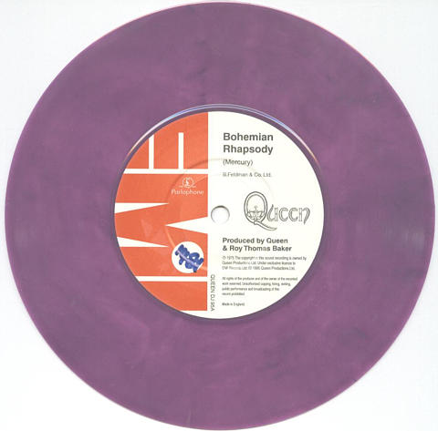 Fan club pressing purple Bohemian Rhapsody
