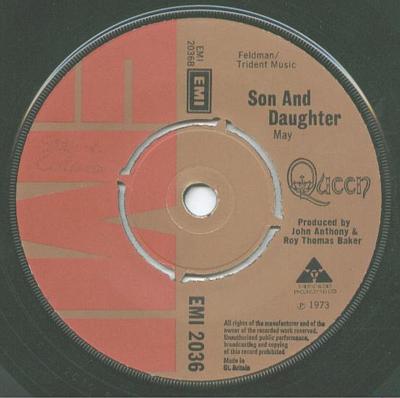 B-side to first Queen single Keep Yourself Alive