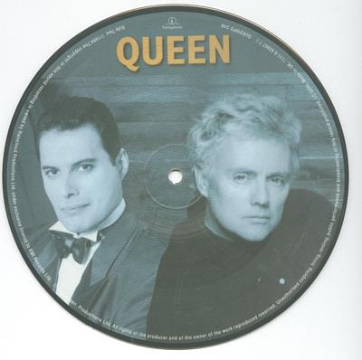 7" picture disc of Let Me Live/Bicycle Race/Fat Bottomed Girls (A-side) 