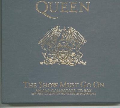 The collectors' edition CD single of 'The Show Must Go On"