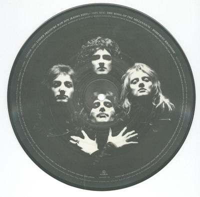 B-side of the picture disc Under Pressure (rah mix)