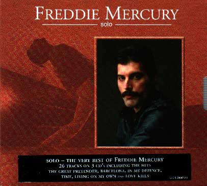 Freddie Mercury Solo 3 CD Set Front