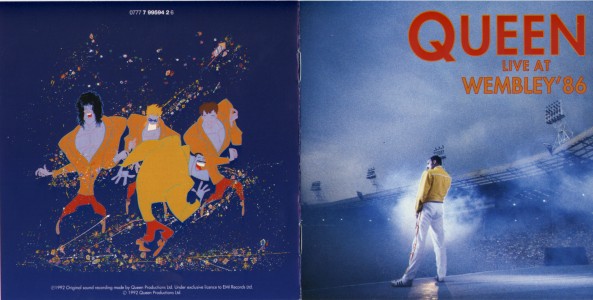 Live at Wembley sleeve