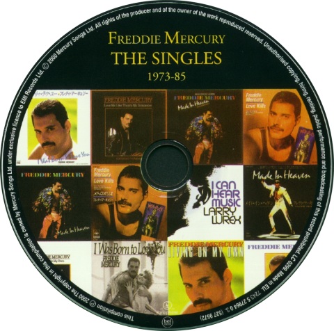 Freddie Mercury Singles 1973-85