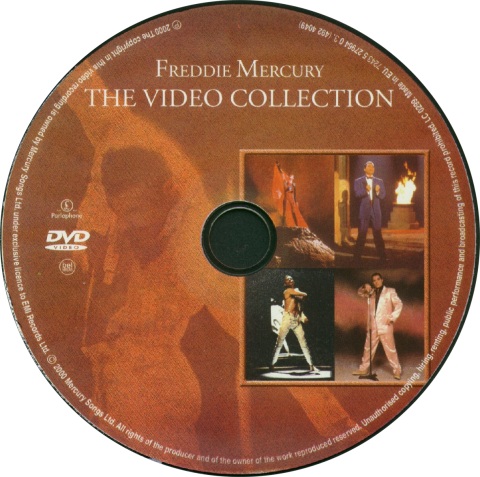 F.Mercury The Video Collection