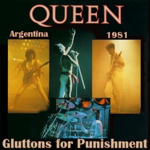 Argentina 1981 - Gluttons for Punishment Front Cover