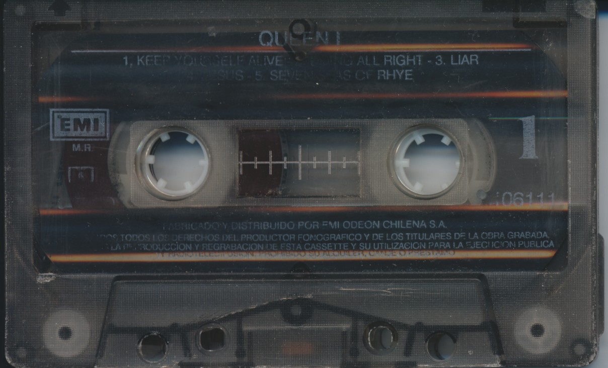 Queen I cassette side 1