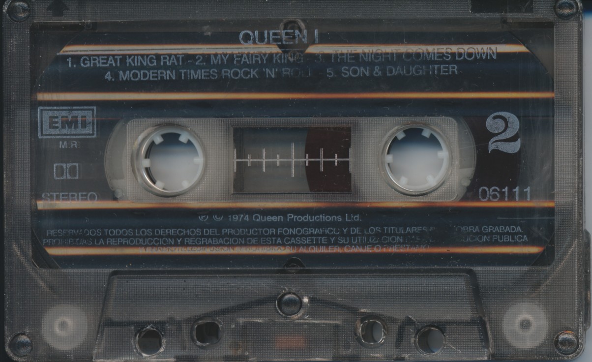 Queen I cassette side 2
