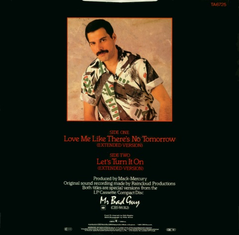 Love Me Like There's No Tomorrow (Back)
