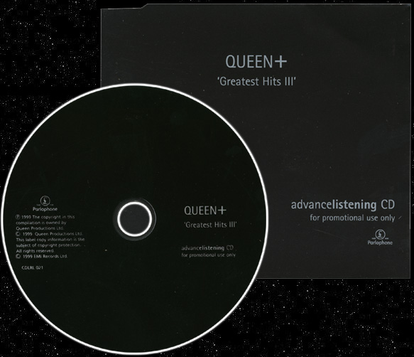 Queen III Promo cd