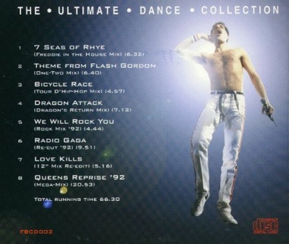 The Ultimate Dance Collection Back Sleeve