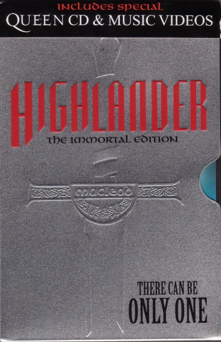 Highlander Immortal Edition Front - with Queen-CD