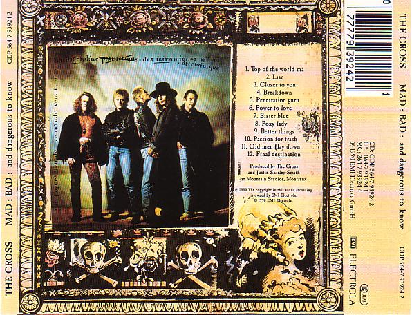 Mad Bad And Dangerous To Know - BackCover
