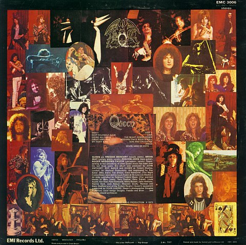 Queen I (LP Back sleeve)