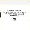 Funny Backside of "I wanna Testify"