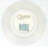 The clear vinyl limited edition release of 'Invisible Man'