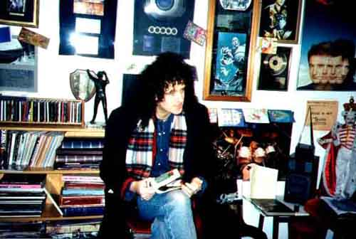 Brian and his collection