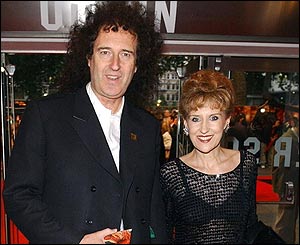 Brian and Anita at the spider-man 2 premiere