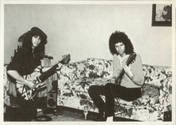 brian & eddie van halen
