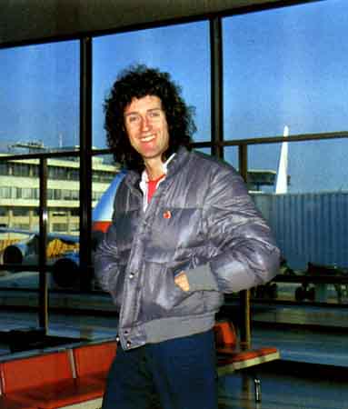 at the airport in 1981