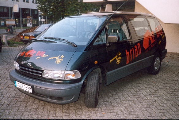 Brian May tour car in Groningen (Netherlands) 1998
