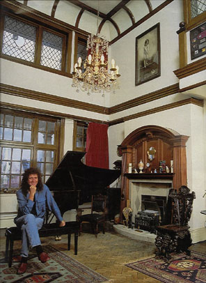 Brian in his house