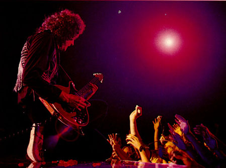 On Stage in the early 80's