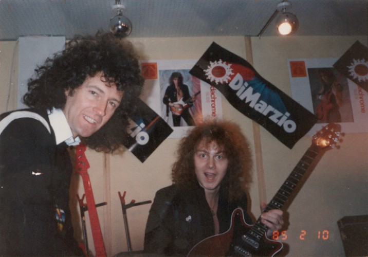 With Yngwie Malmesteen - Frankfurt '85