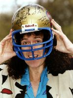 Brian In London Monarchs Helmet