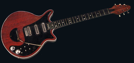 Brian's guitar.