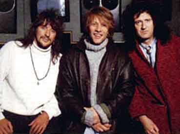 Brian with Bon Jovi and Richie Sambora