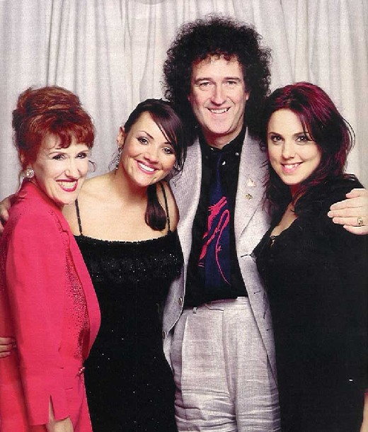 Brian , Anita & Mel C