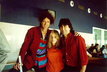 Brian with Miriam & Cozy Powell