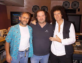 Brian remixing NATO for the DVD-A