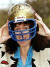 Brian In London Monarchs Helmet