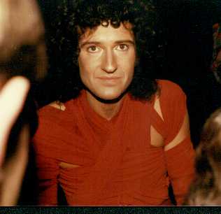 Brian "back stage"radio ga ga