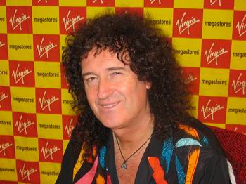 Brian May with is sweet smile!