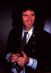 Brian drinking