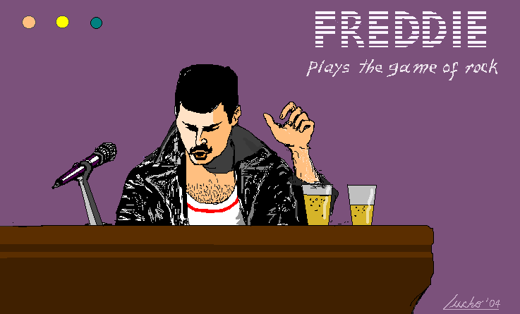 freddie on the piano