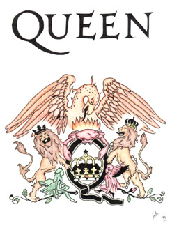 Queen Heraldic Crest